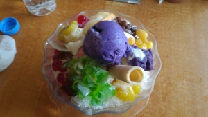 Halo-Halo at Inasal Restaurant Iloilo